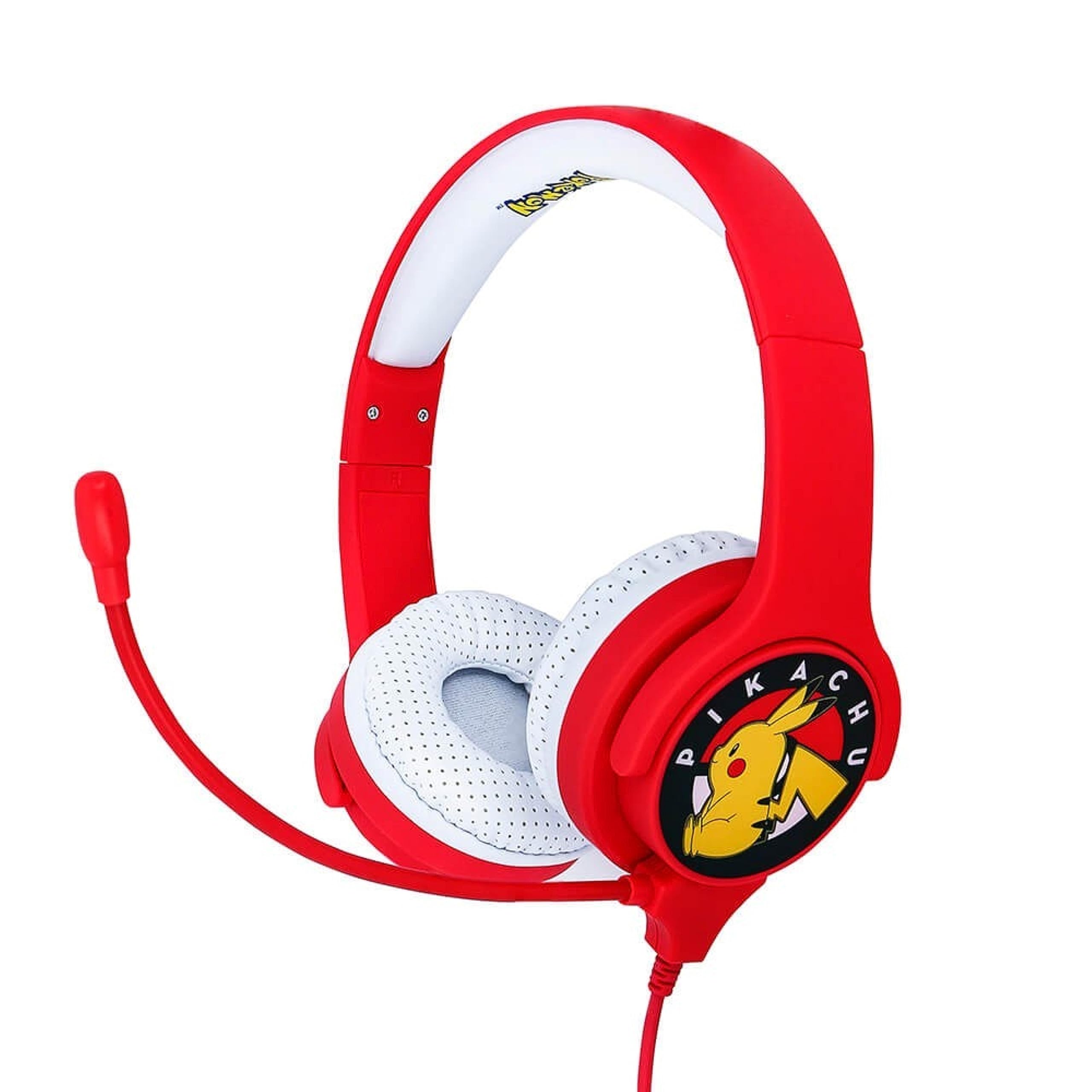 OTL - Casque et Microphone Filaire Rouge Pikachu Pokemon multiplateforme (Android) OTL - Casque et Microphone Filaire Rouge Pikachu Pokemon multiplateforme (Android)